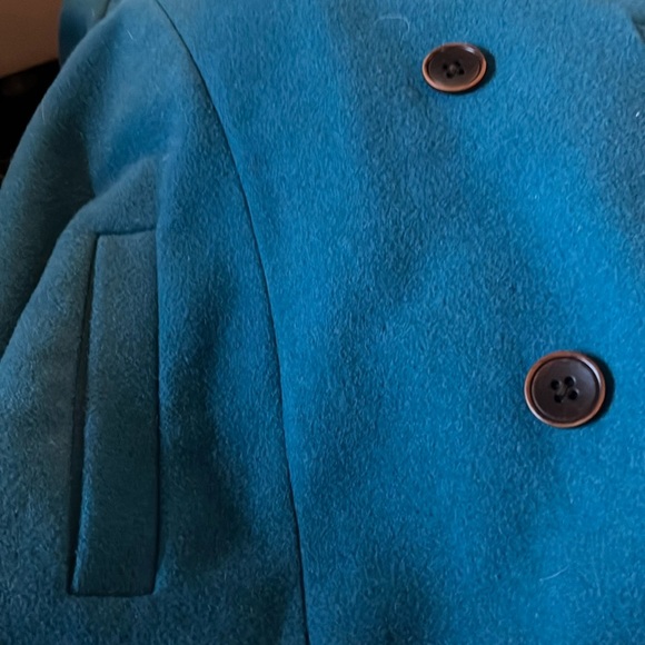 Tommy Hilfiger Dark Turquoise Double-Breasted Blazer - Picture 4 of 8